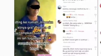 Viral! Ibu-ibu Menangis Dicampakkan Suami, Gegara Tak Kerja Selama Corona