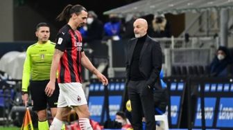 Pioli: Kartu Merah Ibrahimovic Biang Kekalahan AC Milan