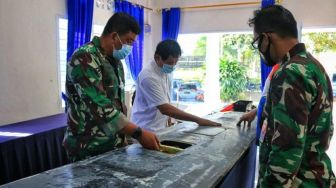 Benda Mirip Sayap Pesawat Terbang di Bintan Diperiksa TNI AU di Jakarta