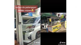 Viral! Ini Alasan Pengendara Alphard Beli Roti Panggang ala Drive Thru!