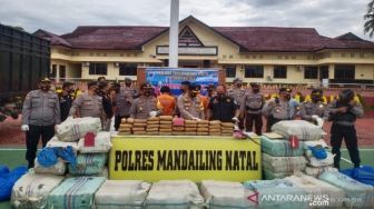 Pengiriman 570 Kg Ganja ke Jakarta Digagalkan, 1 Pelaku Ditembak Polisi