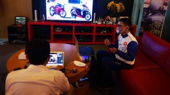 Astra Motor Bali Edukasi Siswa #Cari_Aman Selamat di Jalan