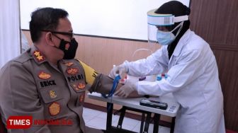 Forkopimda dan Tokoh Agama di Bondowoso Jalani Skrining Vaksin Covid-19