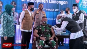 Pemkab Lamongan Canangkan Pelaksanaan Vaksinasi Covid-19