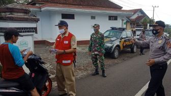 PPKM di Ciamis Diperpanjang, Operasi Yustisi Serentak Di Rajadesa