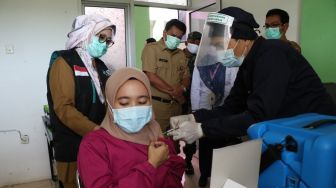 Tenaga Kesehatan di Kab. Tangerang Mulai Muncul Keluhan usai Divaksin