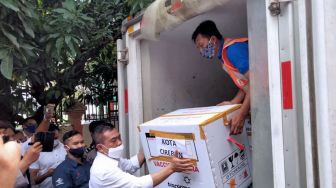 Vaksin Covid-19 Sinovac Tiba di Kota Cirebon, Begini Pembagiannya