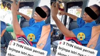 Pria Ini Bahagia Tahu Istri Hamil Usai 3 Tahun Tak Bertemu, Publik Bingung