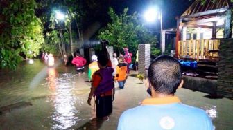 Sungai Meluap, 12 Rumah di Sukodono Sragen Terendam Banjir