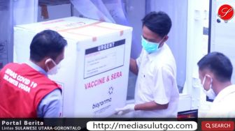 1.900 Vaksin Sinovac Tiba di Kabupaten Bolmut