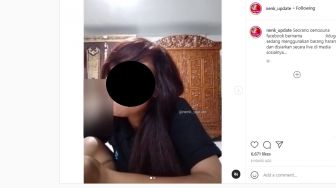 Wanita Ini Diduga Gunakan Barang Haram saat Siaran Facebook, Videonya Viral