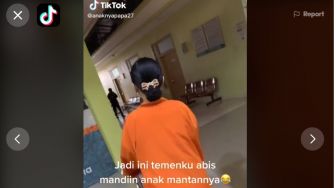 Viral Perawat Tetap Profesional Mandikan Bayi Mantan Pacar, Tuai Pujian