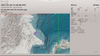 Gempa M 4,1 Guncang Berau Kaltim, BMKG: Tidak Berpotensi Tsunami