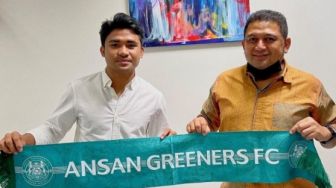 Tinggalkan PSM demi Ansan Greeners, Asnawi: Saya Merasa Tak Ada Beban