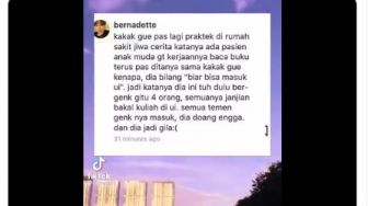 Miris, Pemuda Ini Masuk RSJ Gegara Gagal Masuk UI Bareng Teman Satu Geng