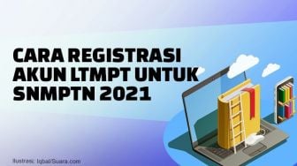 INFOGRAFIS: Cara Registrasi Akun LTMPT untuk SNMPTN 2021