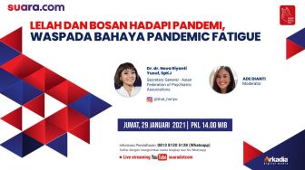 LIVE: Lelah dan Bosan Hadapi Pandemi, Waspada Bahaya Pandemic Fatigue