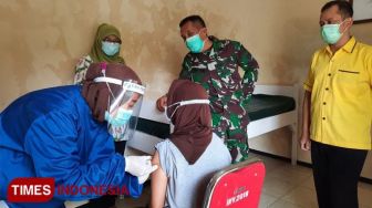 Ratusan Nakes Kota Probolinggo Mulai Divaksin