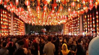 Imlek 2021 di Solo: Tanpa Pesta Lampion Sekitar Pasar Gede