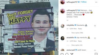 Viral Bak Truk Bergambar Sultan Andara, Raffi Ahmad Beri Kejutan ke Sopir