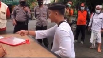 Pemuda Marah-marah Kena Razia Masker: Sudah Susah Cari Duit, Didenda