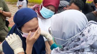 Tangis Haru Aisyah, Anak Yatim Piatu Akibat Covid-19 Pecah Saat Tinggalkan Tempat Karantina