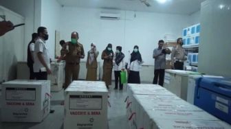 Pemprov Sudah Distribusikan Vaksin Covid-19 ke-12 Kabupaten Kota di Riau