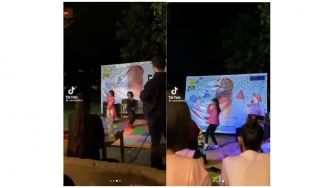 Viral Video Bocah Ikut Lomba Joget TikTok, Warganet: Miris Banget!