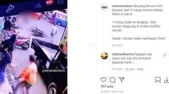 Viral Pria Dikeroyok 3 Oknum Tukang Parkir, Diduga Gegara Tak Bayar