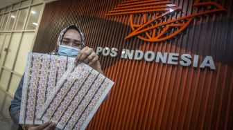 Penjualan Materai Rp10.000 di Kantor Pos