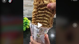 TikTokers Bagikan Cara Bikin Camilan Jadul Mi Kering dari Mi Instan