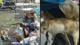 Viral Wanita Ikat Leher Kucing Pakai Tali, Ternyata Kisahnya Bikin Terharu