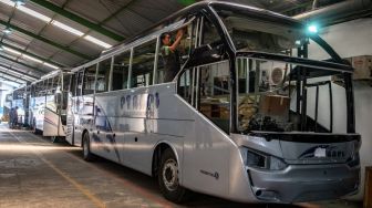 Industri Bus Nasional Bertahan di tengah Krisis Akibat Pandemi Covid-19