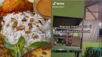 Viral! Beli Nasi Uduk di Kalimantan, Publik Syok Berat Pas Tahu Harganya