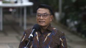 KLB Gulingkan AHY, Moeldoko Caketum Demokrat Sudah Tiba di Deli Serdang
