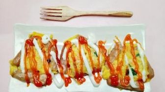 Pancake Nasi Sosis, Ide Sarapan Kreatif untuk Buah Hati