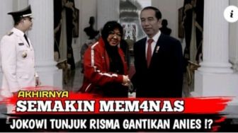 CEK FAKTA: Benarkah Jokowi Tunjuk Risma Gantikan Anies Baswedan?