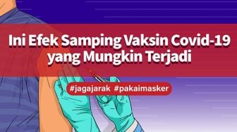 INFOGRAFIS: Ini Efek Samping Vaksin Covid-19 yang Mungkin Terjadi