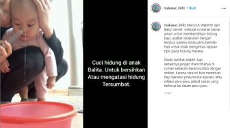 Viral Cuci Hidung Atasi Hidung Tersumbat Pada Bayi Amankah