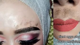 Viral di TikTok, MUA Bagi Tips Cegah Makeup Longsor Pada Riasan Pengantin