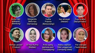 Jangan Lewatkan! Penampilan Perdana 10 Peserta Finalis Bintang Suara Hanya di Suara.com