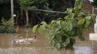 Banjir Akibat Luapan Sungai Bengawan Solo