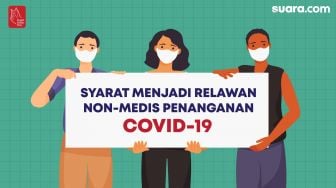 Videografis: Syarat Menjadi Relawan Non-Medis Penanganan Covid-19