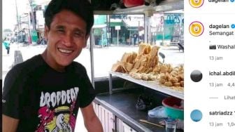 Mirip Dengan Vino G Bastian, Penjual Gorengan Ini Banjir Komentar Warganet