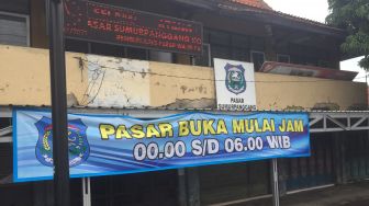 Pasar di Kota Tegal Boleh Buka Tapi Saat Tengah Malam, Pedagang: Belum Laku Sudah Tutup Lagi