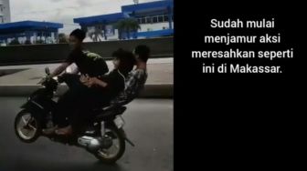 Viral Aksi Freestyle di Jalanan Ramai, Polres Makassar Langsung Bergerak