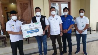 SP BPJamsostek Salurkan Bantuan untuk Korban Bencana di Tanah Air