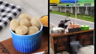 Tukang Cilok Sindir Makanan Barat, Tulisan di Gerobak Jadi Sorotan Publik