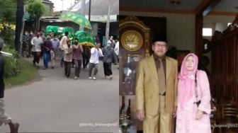 Viral Kisah Haru Suami Istri Meninggal Hanya Beda 2 Jam, Dimakamkan Bersama