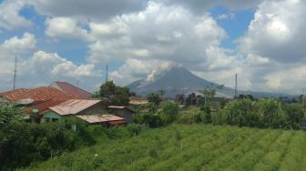 Gunung Sinabung Kembali Luncurkan Awan Panas Pagi Ini